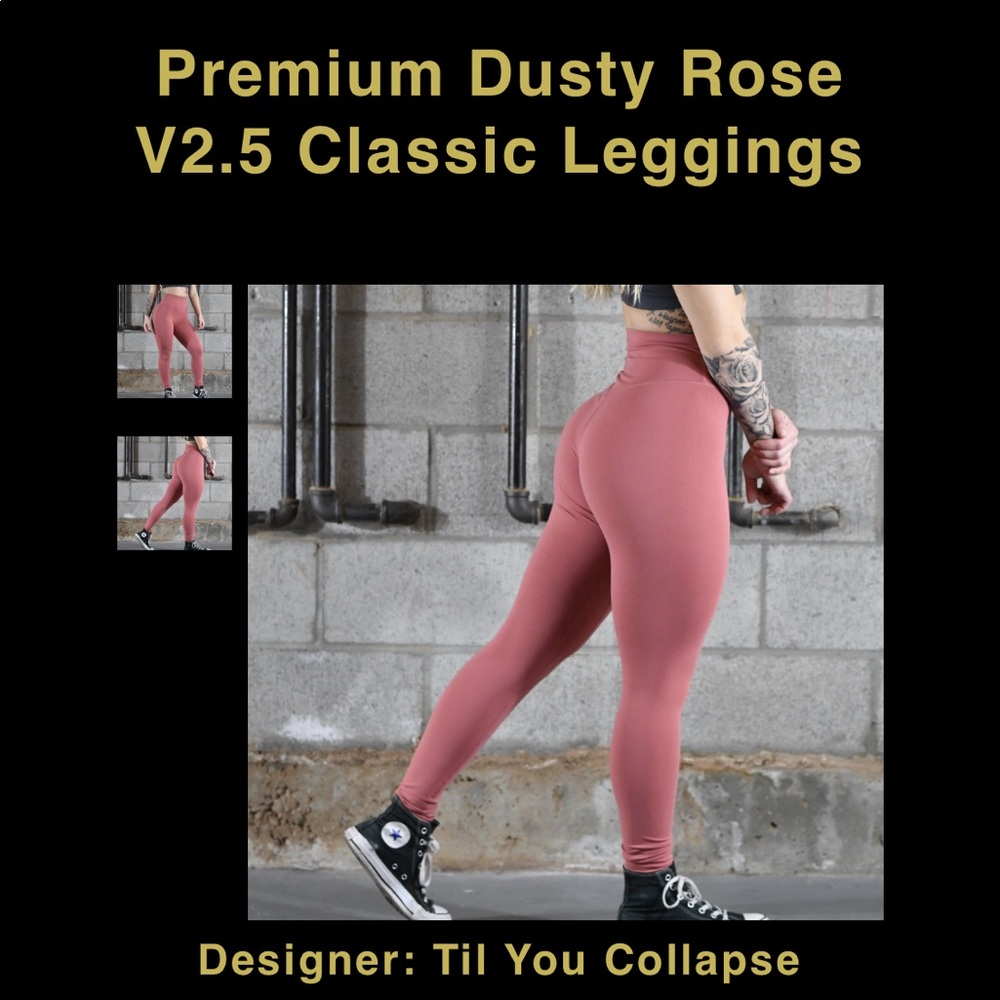 Til you collapse V2.5 classic leggings xxs